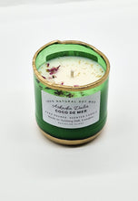 Load image into Gallery viewer, Medium  Coco de Mer Light Green Candle.
